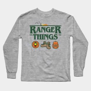 Up Ranger Things - Stranger Things Long Sleeve T-Shirt